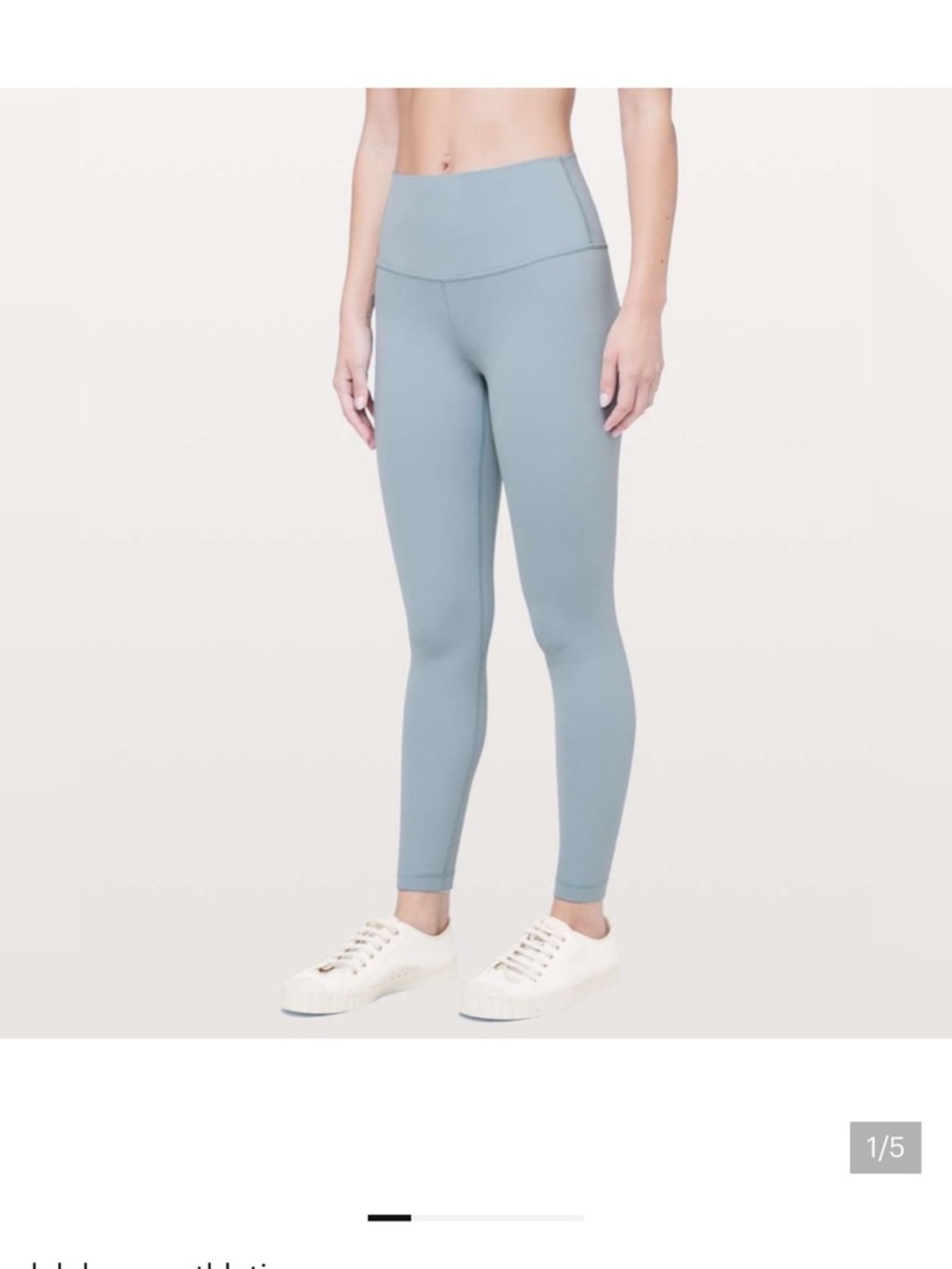 Lululemon Align Pant 28”, size 2. Blue cast